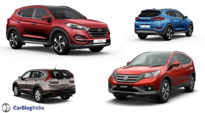 Hyundai Tucson vs Honda CRV Comparison of Price, Specifications hyundai-tucson-vs-honda-crv