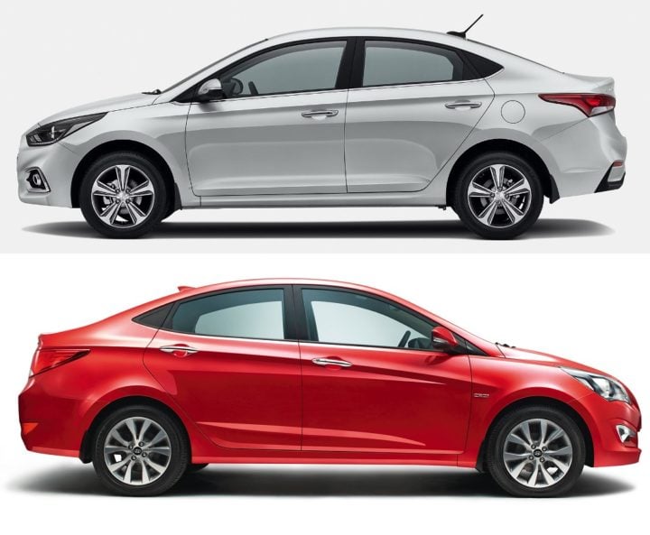 New 2017 Hyundai Verna vs old model comparison