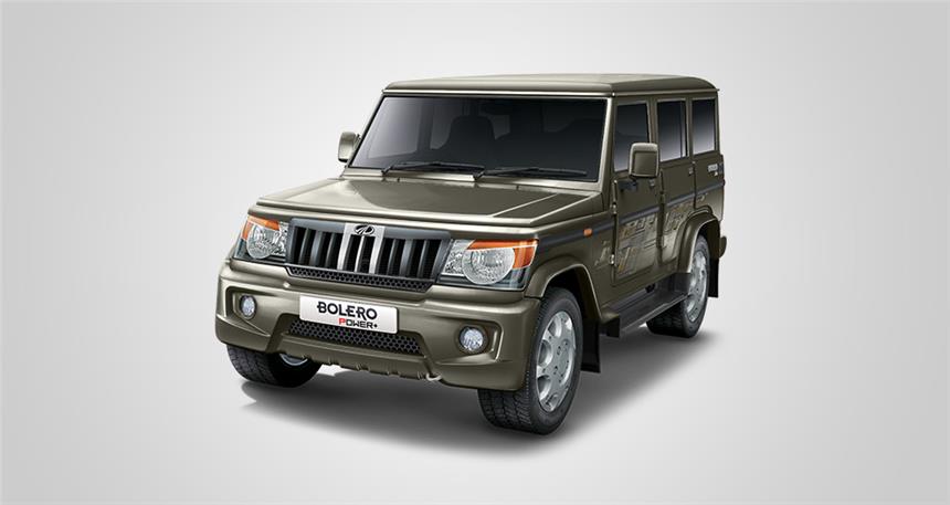 mahindra bolero power plus-images-front-angle