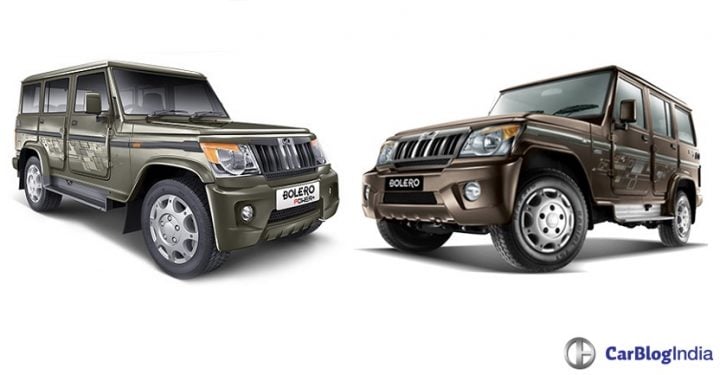 Mahindra Bolero Power Plus vs Mahindra Bolero Comparison of Price, Mileage