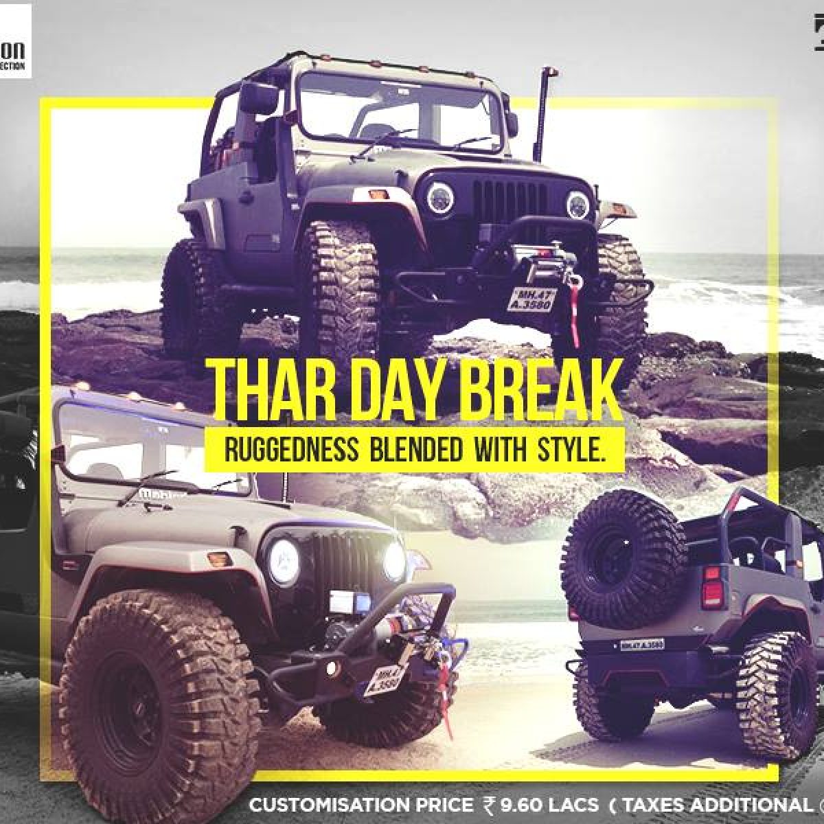 Modified Mahindra Thar Daybreak Price 19 Lakhs