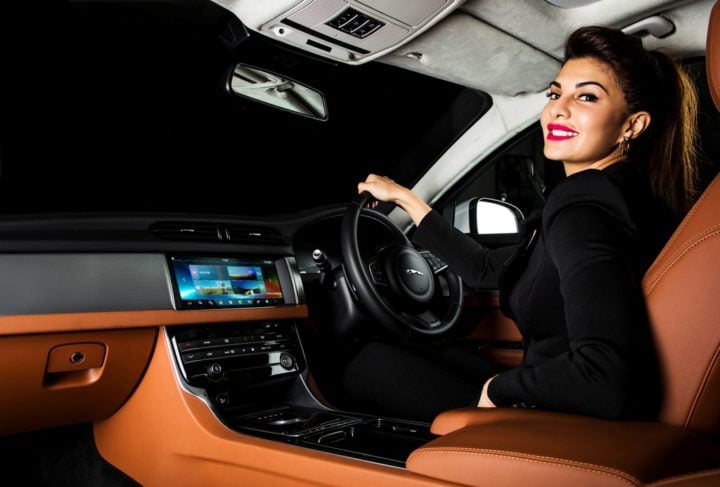 New 2016 Jaguar XF India Price - 49.50 lakh; Specificaitons, Features new-2016-jaguar-xf-india-official-images-interiors-Jacqueline-fernandes