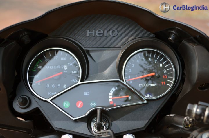 new model hero achiever review 2016 images instrument cluster