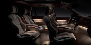 Volvo xc 90 t8 hybrid official image interior2