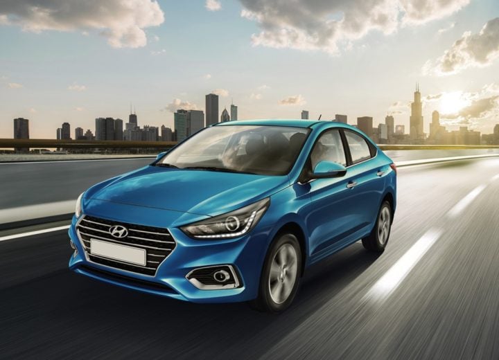 new hyundai verna 2017 india official image action shot