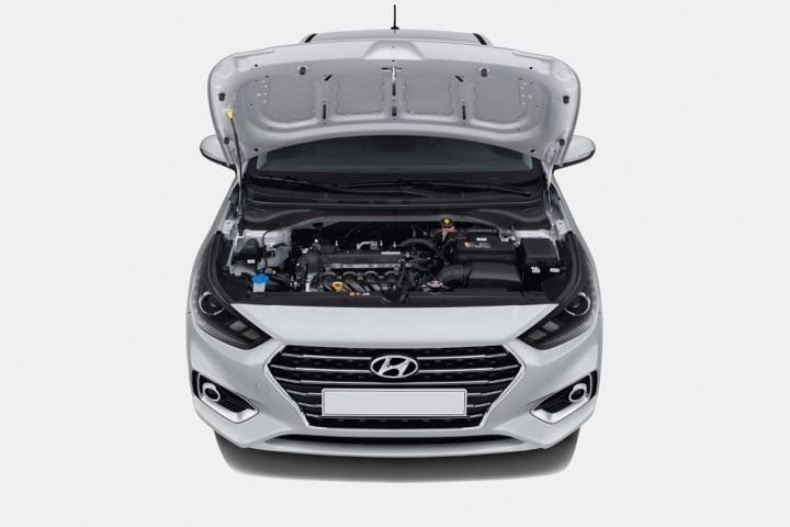 new look hyundai verna engine