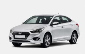 New 2017 Hyundai Verna India Official Image Front Angle