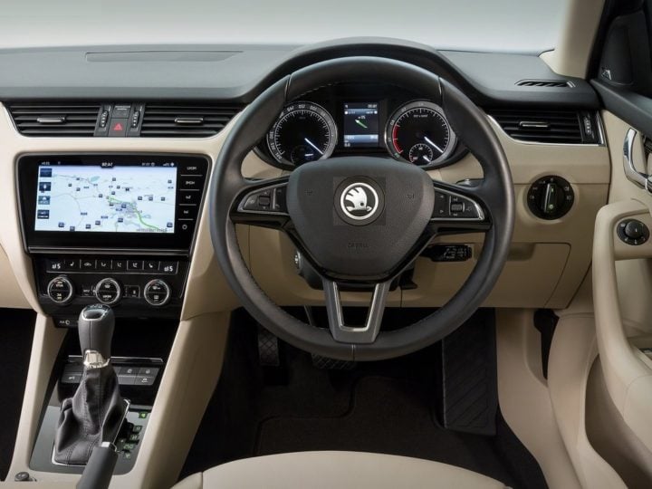 2017 skoda octavia india interior images