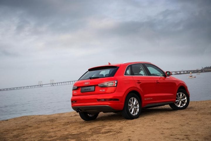 Audi Q3 Dynamic Edition India Price 39.78 lakh; Features, Specifications audi-q3-dynamic-edition-official-image-rear-angle