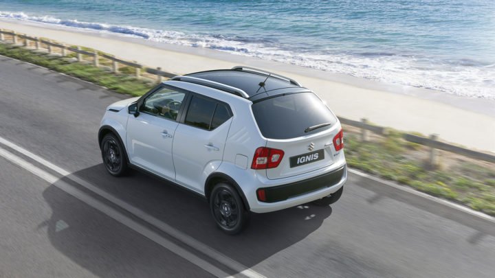 Maruti Ignis vs Ritz Comparison Price, Specs, Features, Design maruti-ignis-india-official-images-rear-side-top