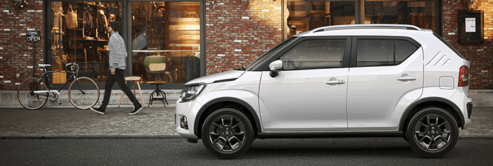 maruti ignis side profile