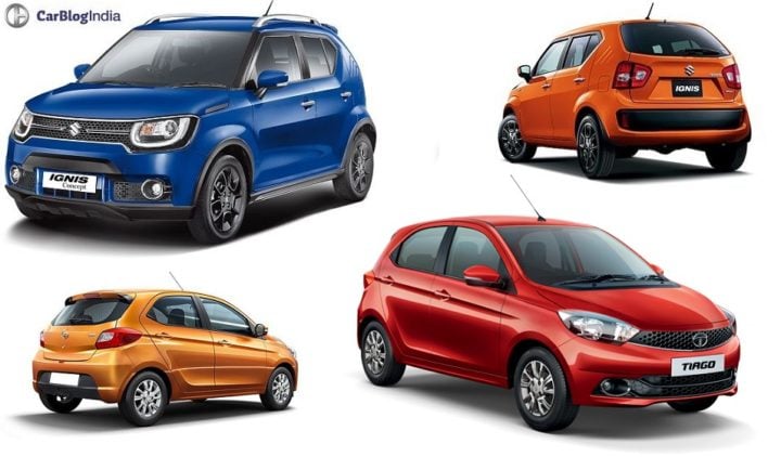 Maruti Ignis vs Tata Tiago Comparison Price, Specs, Features maruti-ignis-vs-tata-tiago