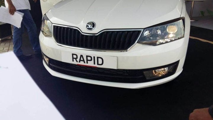 New Skoda Rapid vs Volkswagen Vento Comparison of Price, Specs skoda-rapid-facelift-spy-images-nose