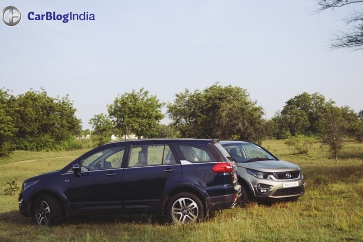 Compare Tata Hexa and Jeep Compass