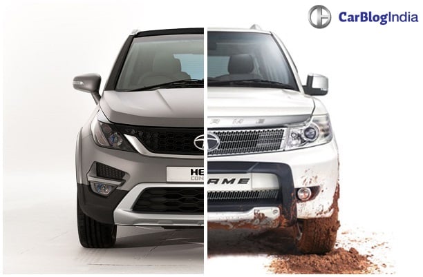 tata hexa vs safari storme