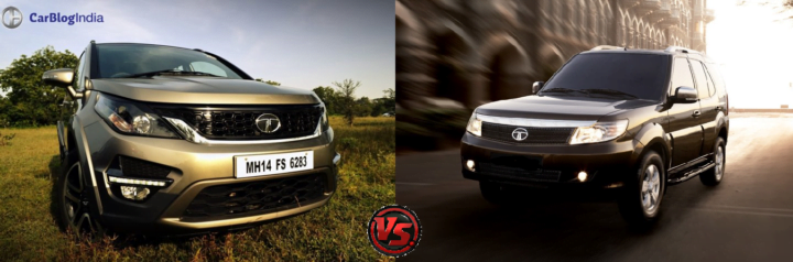 tata hexa vs tata safari storme comparison images 1