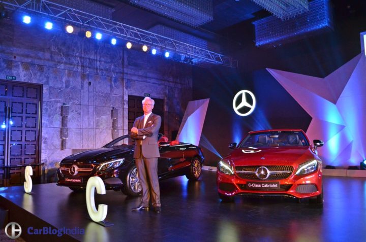 Mercedes C Class Cabriolet India Price Rs 60 lakh; Specifications, Images 2017-mercedes-benz-c-class-s-class-cabriolet-india-launch