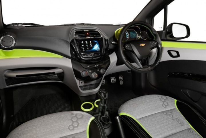 new 2017 chevrolet beat india interiors