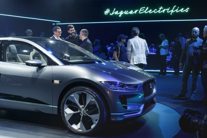 jaguar i-pace concept electric suv la auto show images