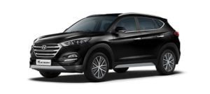 New hyundai tucson official image colour phantom black