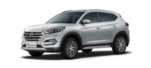 New hyundai tucson official image colour sleek silver