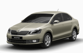 New skoda rapid official image colours beige