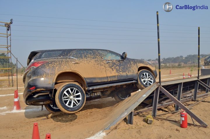toyota fortuner off road review images