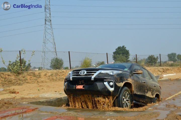 toyota fortuner off road review images