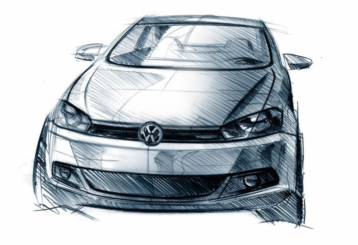 Upcoming New Volkswagen Cars in India next-generation-2018-volkswagen-polo-sketchs