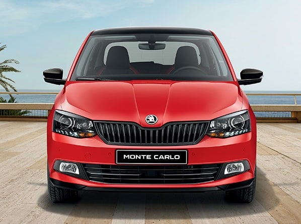 Skoda Rapid Monte Carlo Special Edition India Launch in 2017, Price 9.5 L skoda-rapid-monte-carlo-special-edition-front