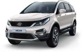 Tata hexa official images colours pearl white