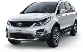 Tata hexa official images colours platinum silver