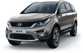 Tata hexa official images colours tungsten silver