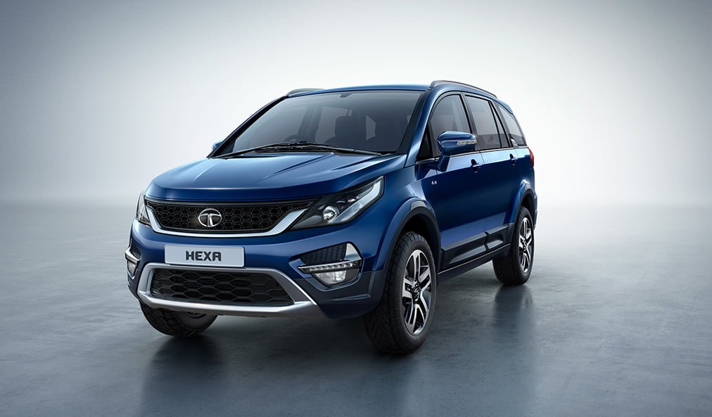 Tata hexa official images front angle Car Blog India Tata hexa official images front angle