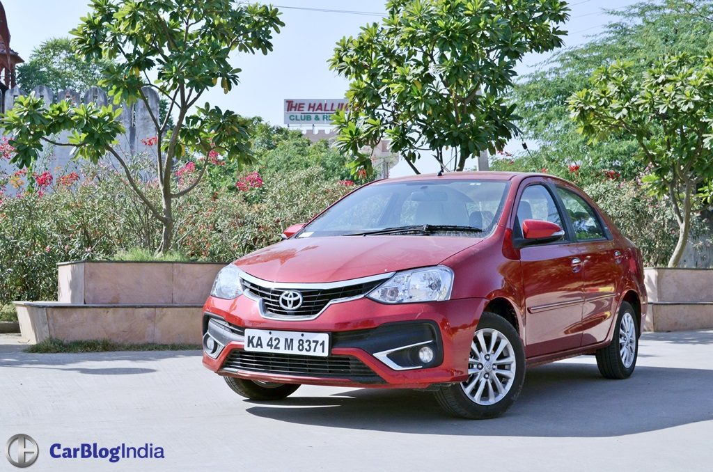 Toyota Platinum Etios Test Drive Review Images