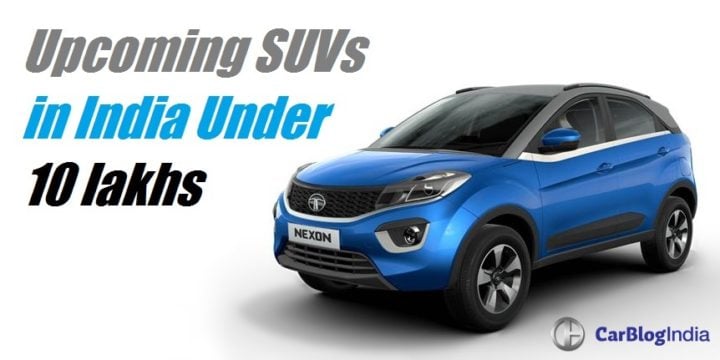 Upcoming Suv Cars in India Below 10 Lakhs