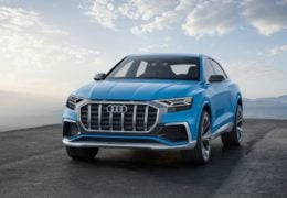 2017 audi q8 concept official image front angle