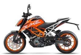 2017 KTM Duke 390 India side