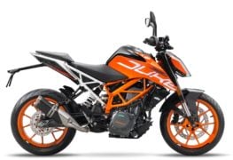 2017 KTM Duke 390 India side