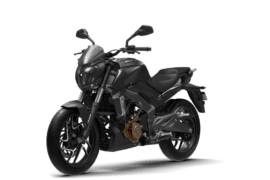 bajaj dominar 400 matte black images front angle