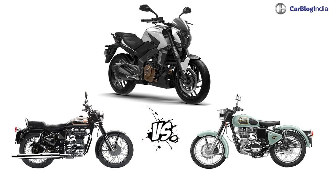 bajaj dominar 400 vs royal enfield 350