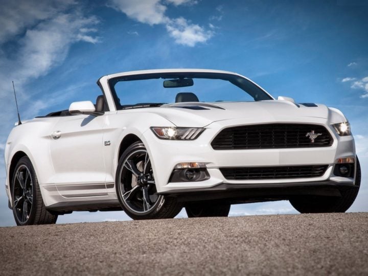 upcoming ford cars in india 2017-2018 - ford mustang convertible india