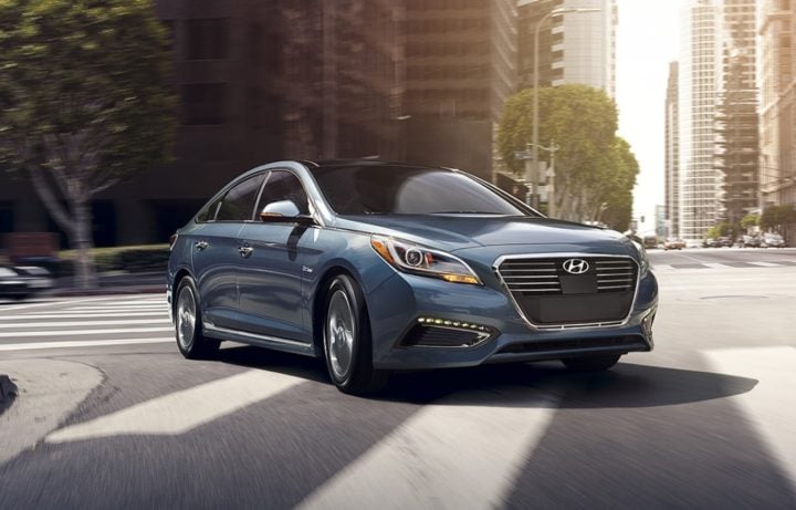 hyundai sonata hybrid india official image front