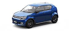 maruti ignis official colour options urban Blue