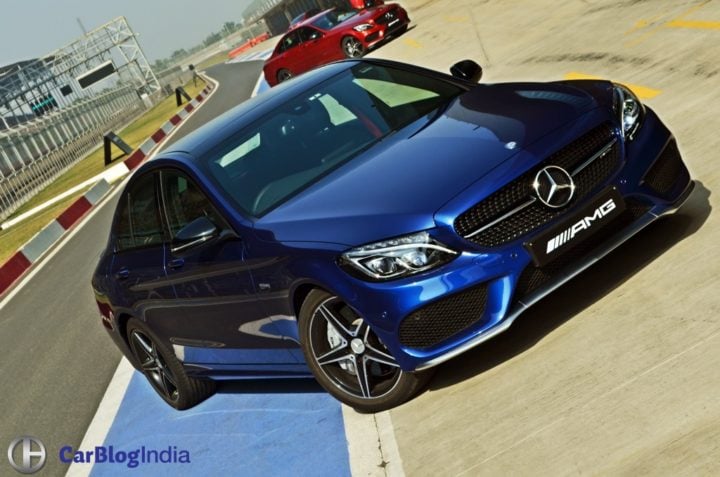 mercedes amg c43 india review track drive