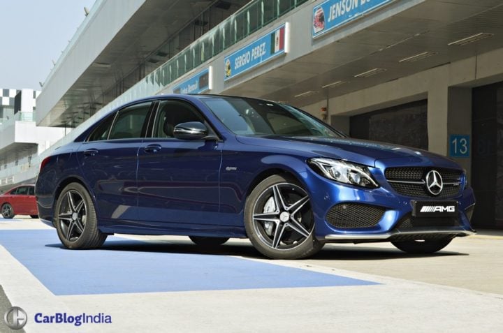 mercedes amg c43 india review track drive