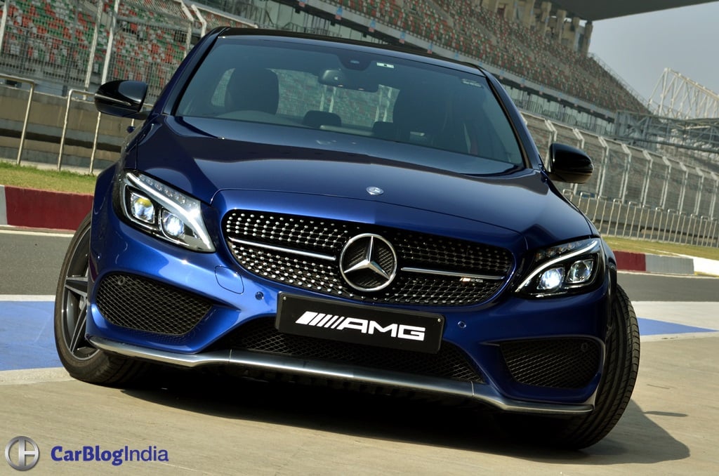 mercedes amg c43 india review track drive