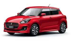 New 2017 maruti suzuki swift official images red