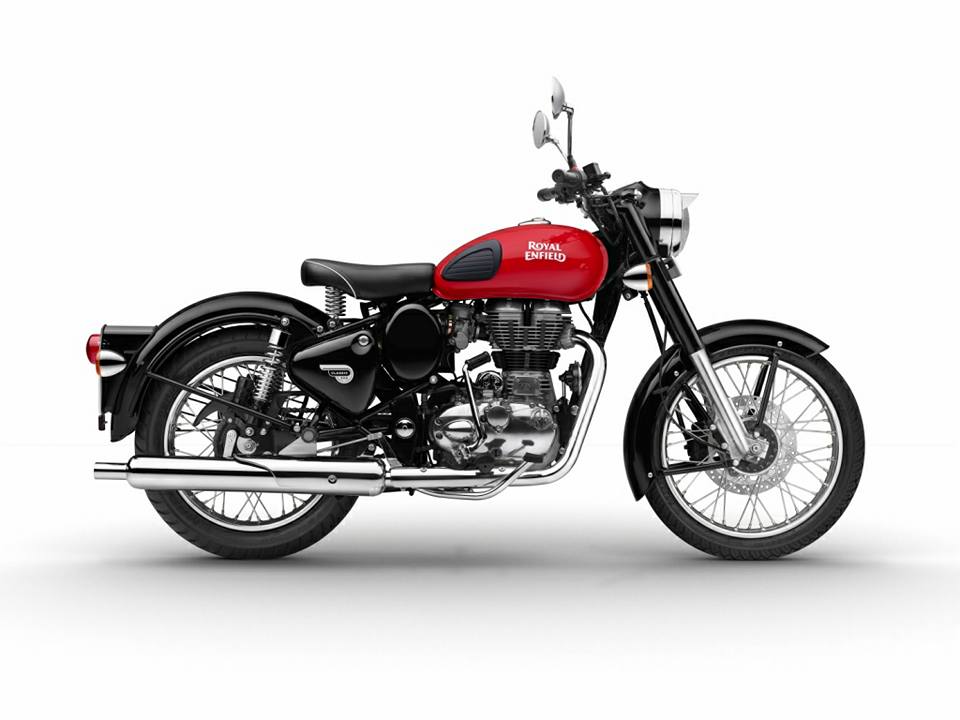 royal enfield classic 350 redditch series red colour images