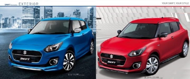 New 2017 Maruti Suzuki Swift accessories pack images